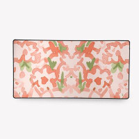 East Urban Home Kellan Large Abstract Floral Desk Pad