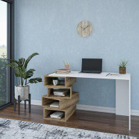Latitude Run® 4 Tier Modern Desk