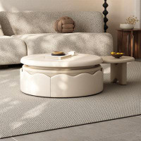 Elevat Home Round coffee table combination rotating function side table