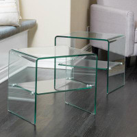 Home Loft Concepts Glass End Table