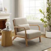 Ebern Designs Naykin 26" Wide Upholstered Lounge Chair
