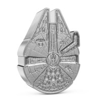 Star Wars™ Millennium Falcon™ 2oz Silver Shaped Coin