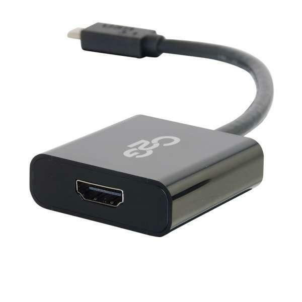 C2G USB 3.1 USB-C to HDMI Audio/Video Adapter - Black (TAA Compliant) - 29474 in Cables & Connectors in Québec - Image 3