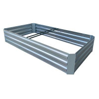 Arlmont & Co. 5.9 ft x 3 ft Galvanized Steel Planter Box (0.7mm thick)