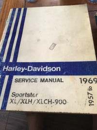 1957-1969 Harley-Davidson Sportster 900 Service Manual