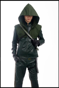 Used Green Arrow Oliver Queen Cosplay Costume XL 251220