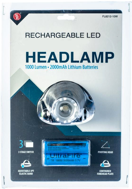 1000 Lumen Rechargeable Headlamp in Other in Ontario - Image 3