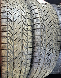 P 225/75/ R16 BF Goodfrich Winter Slalom M/S* Used WINTER Tires 70%TREAD LEFT $130 for THE 2 (both) TIRES/2 TIRES ONLY