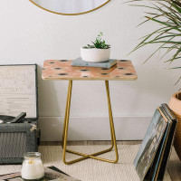 East Urban Home Pale Garden End Table