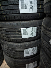 P235/55R19 235/55/19   CONTINENTAL CROSS CONTACT (all season summer tires ) TAG # 16622