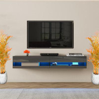Wrought Studio Tv Stand Media Console With 20 Colour Leds