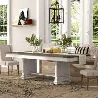 Birch Lane™ Annemarie Solid Wood Trestle Dining Table