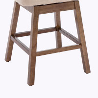 All-in furniture Frederique Swivel 28.35" Bar Stool