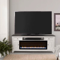 Rosalind Wheeler TV Stand for TVs up to 78" with Electric Fireplace Included