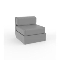 Vondom Ulm - Sectional Sofa Armless - Lacquered