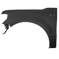 Ford F-150 Driver Side Fender Without Flare Hole - FO1240272