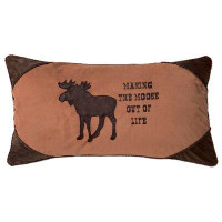 Trinx Making The Moose Out Of Life Decorative Pillow, Multicolor