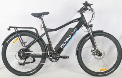 Le vélo de ville électrique Cruiser de Techno Ebike vous comblera de bonheur avec son moteur d'une g...