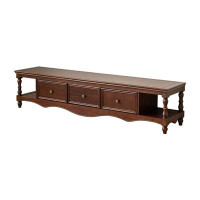LORENZO American solid wood TV cabinet American country TV cabinet