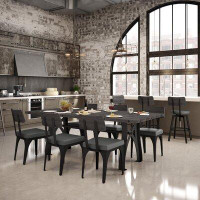 17 Stories Everly 9 Piece Dining Set