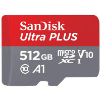 SanDisk Ultra PLUS V10 512GB 150MB/s microSDXC Memory Card