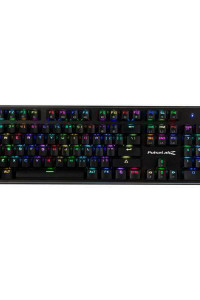 PulseLabz PL760 Pro Full 104 Keys Backlit Mechanical Gaming Keyboard with Blue Switches