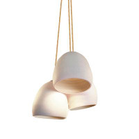 Hammers and Heels Clay 3 - Light Cluster Pendant Light