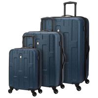 SWISSGEAR Spring Break 3-Piece Hard Side Expandable Luggage Set - Blue