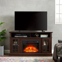 Red Barrel Studio TV Media Stand Modern Entertainment Console With 23 With Open And Closed Storage Space