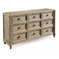 Darby Home Co Patel 9 Drawer 47" W Chest with Mirror