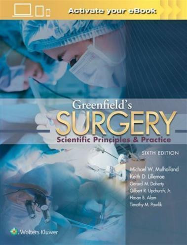 GREENFIELD'S SURGERY: SCIENTIFIC PRINCIPLES AND PRACTICE by Michael W Mulholland December 13, 2016 in Textbooks in Ottawa / Gatineau Area