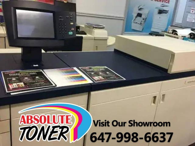 Xerox DC 5000 Docucolor Production Copier Printer HIGH Quality FAST Copiers Printers with Finisher Booklet Maker Fiery in Other Business & Industrial in Ontario