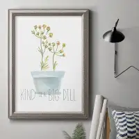 Trinx Punny Plant III Premium Framed Canvas- Ready To Hang