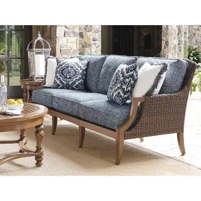 Tommy Bahama Outdoor Harbour Isle Patio Sofa with Cushions
