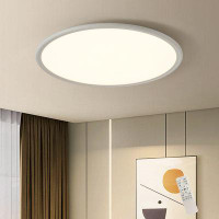 Wrought Studio Deshunda 1 - Light 19.7" Simple Round Acrylic LED Flush Mount