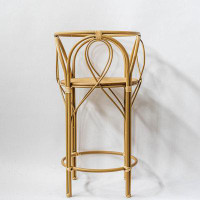 Arlmont & Co. Wicker Bamboo Plant Stand