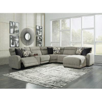 Signature Design by Ashley Colleyville 6 - Piece Upholstered Power Reclining Chaise Sectional