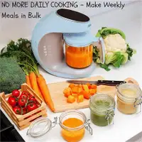 Baby Food Maker | Baby Food Processor Blender Grinder Steamer | Cooks & Blends H