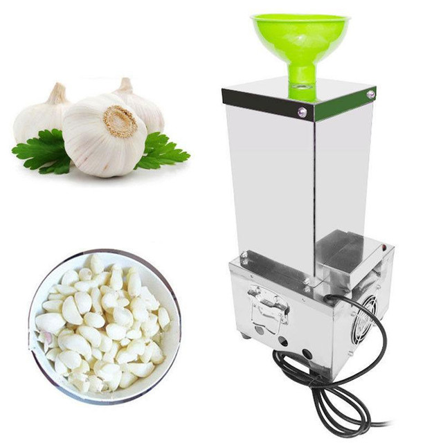 Garlic Peeling Machine Electric Garlic Peeler 110V Stainless Steel Capacity 44lb/h For Home and Restaurant (022179) in Other Business & Industrial in Toronto (GTA)