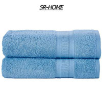 SR-HOME Soft And Plush 2 Piece Oversized Bath Sheet