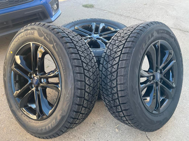New 2015-2023 Ford Edge black wheels and Bridgestone Blizzak tires in Tires & Rims in Edmonton Area - Image 4