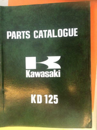 75 76 77 78 Kawasaki KD125 A3 Parts Catalogues