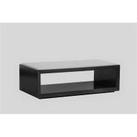 Belle Meade Signature Floor Shelf Coffee Table with Storage
