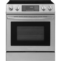 Insignia 30" 4.8 Cu. Ft. Electric Convection Range with Self Clean & Air Fry (NS-RGFCES2-C) - Stainless Steel
