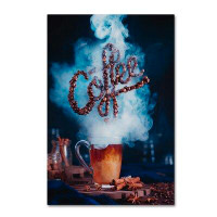 Trademark Fine Art « odeur the coffee », reproduction de photo sur toile tendue