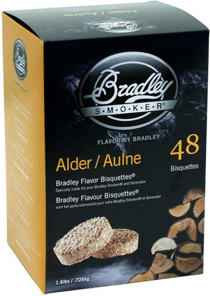 Bradley Smoker Alder Flavor Bisquettes BTAL48 Canada Preview