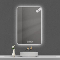 Orren Ellis Orren Ellis Modern &contemporary Bathroom Vanity Mirror With Lamp, Waterproof And Demisting