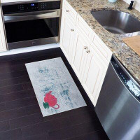 Trinx Trinx Non-Skid Ultra-Thin Area Rugs For Laundry Room, Entryway, Bathroom And Kitchen - Washable Multipurpose 20 X