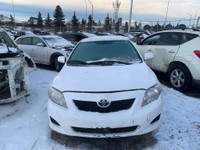 We have a 2009 Toyota Corolla in stock for PARTS.