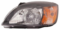Head Lamp Driver Side Kia Rio Sedan 2010-2011 Black Bezel High Quality , KI2502153